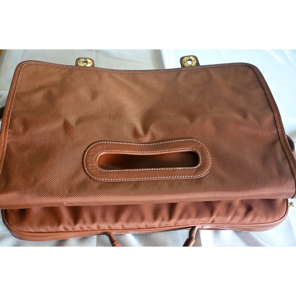 Vintage Coach 2005 Leather Briefcase Messenger Bag Brown 0502 USA - Picture 6 of 16